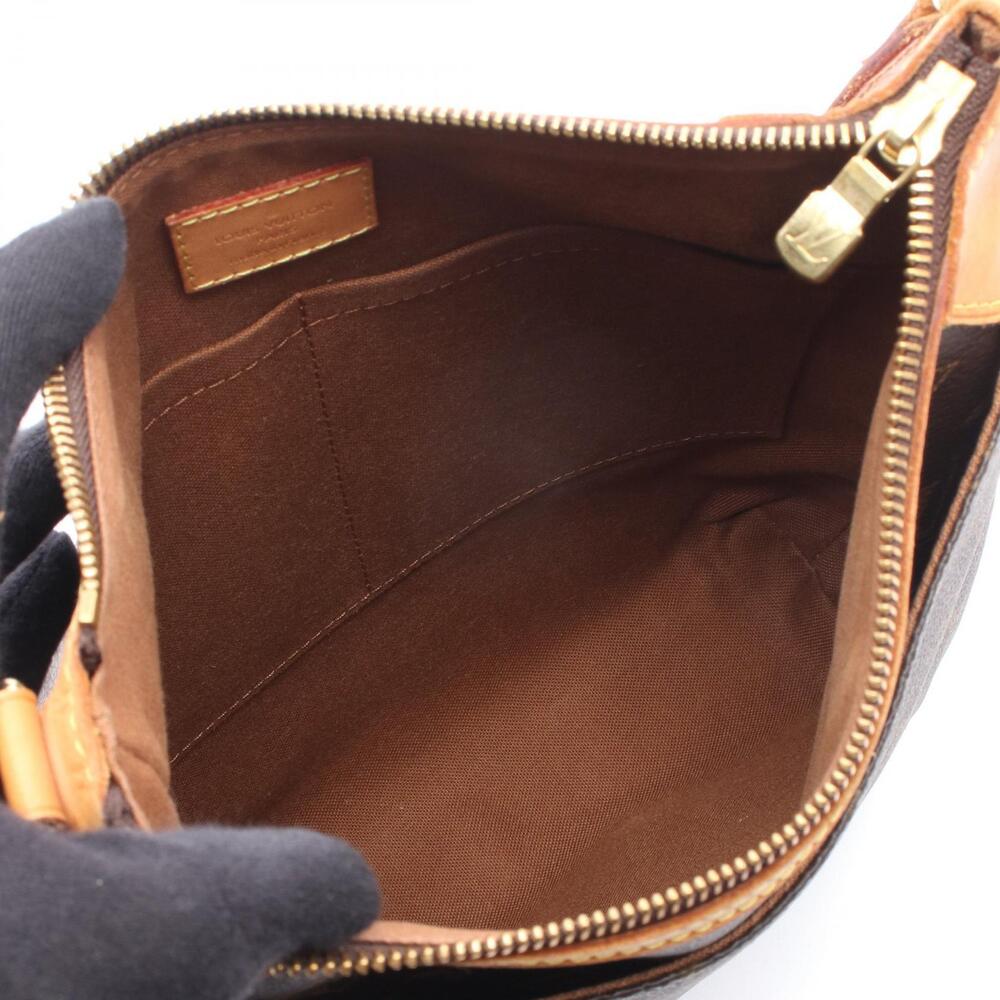 Louis Vuitton Odeon Shoulder Bag Canvas Leather Monogram Brown - Picture 3 of 7